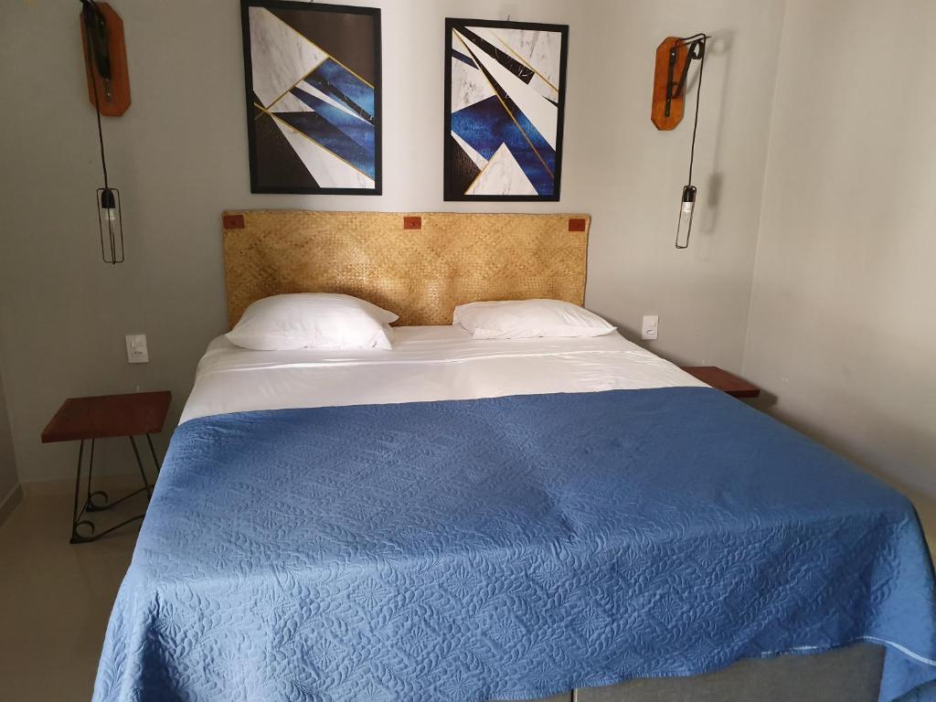Postel nebo postele na pokoji v ubytování Antheia Ponta do Seixas