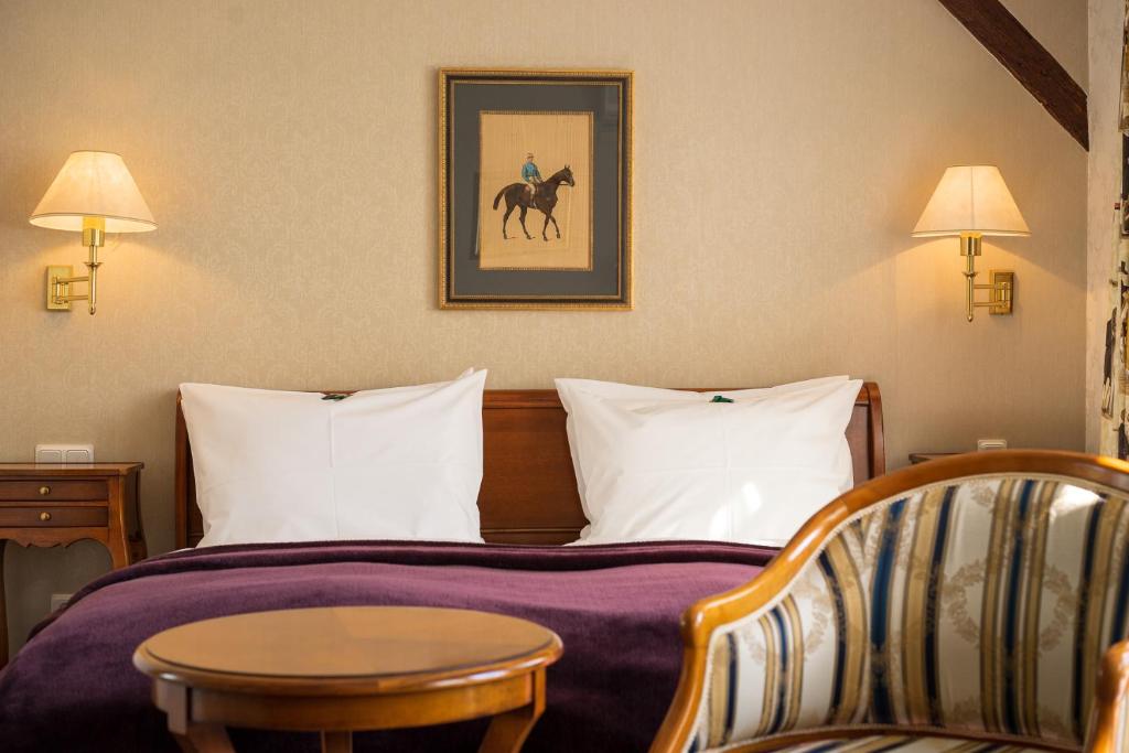 Posezení v ubytování Boutiquehotel Schloßpalais