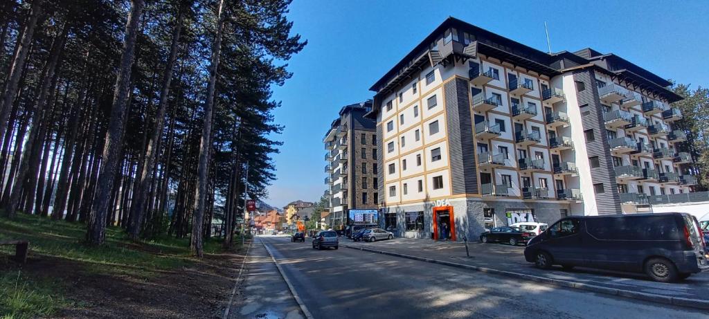 Budova, kde se apartmán nachází