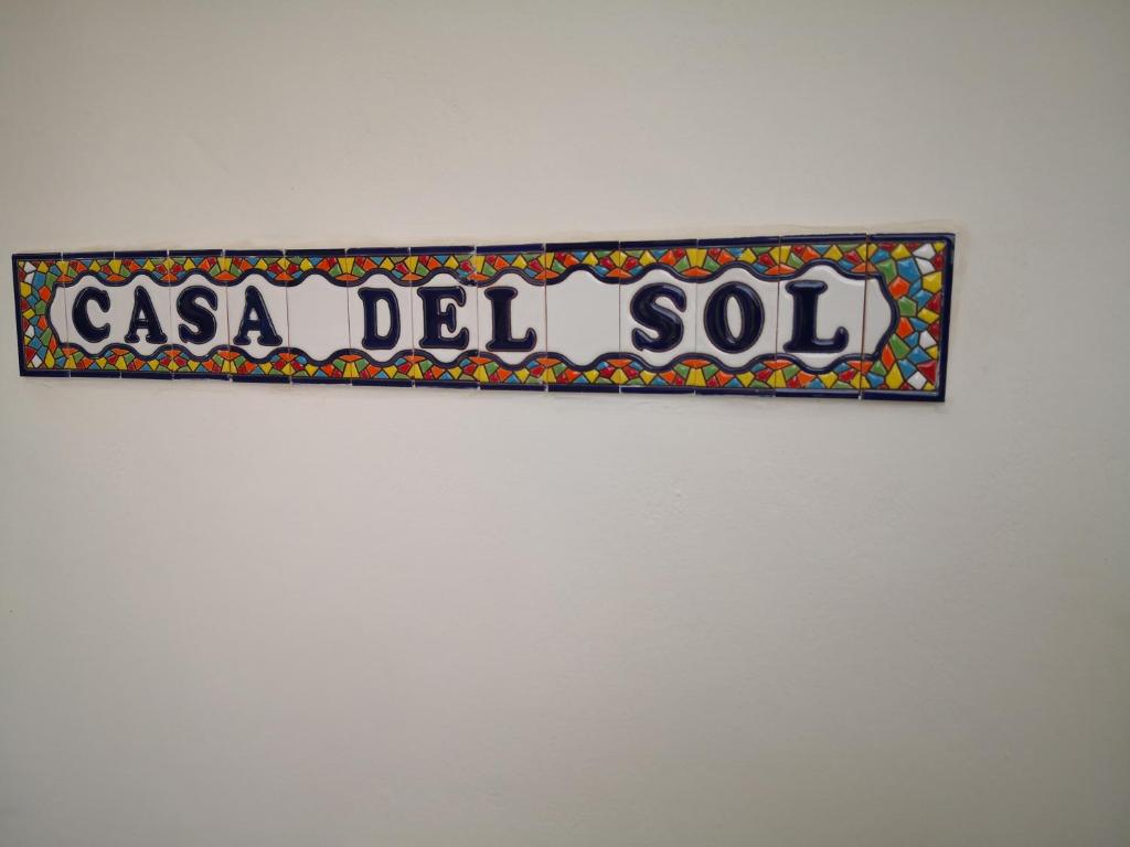 Certifikát, hodnocení, plakát nebo jiný dokument vystavený v ubytování Casa del Sol PDC