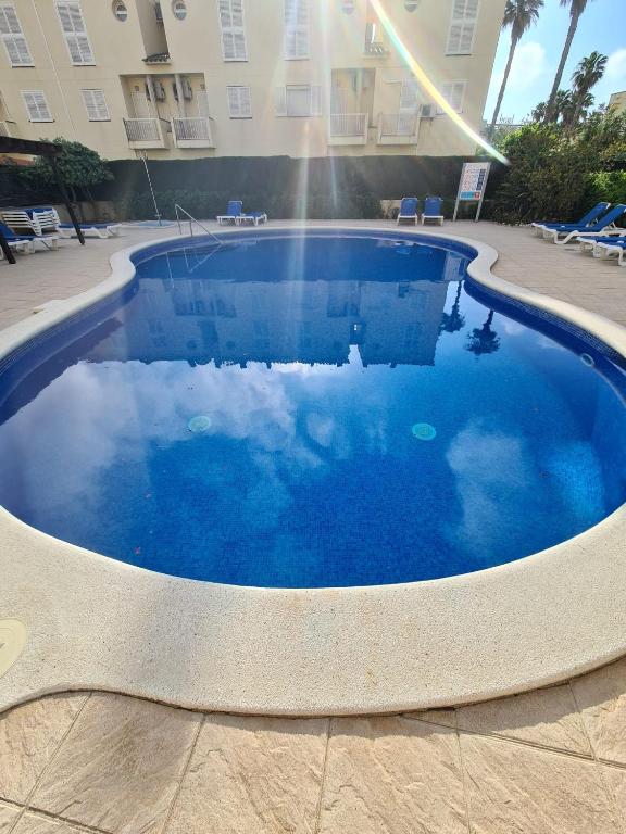 Bazén v ubytování Mediterraneo nebo v jeho okolí