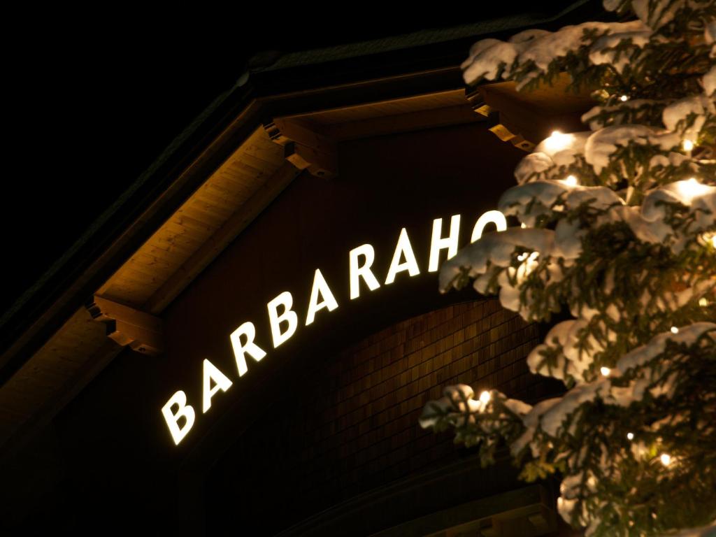 Certifikát, hodnocení, plakát nebo jiný dokument vystavený v ubytování Barbarahof
