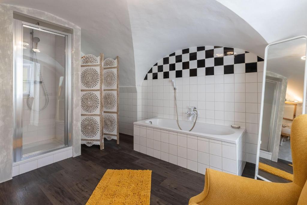 Kúpeľňa v ubytovaní SportRedia Appartements