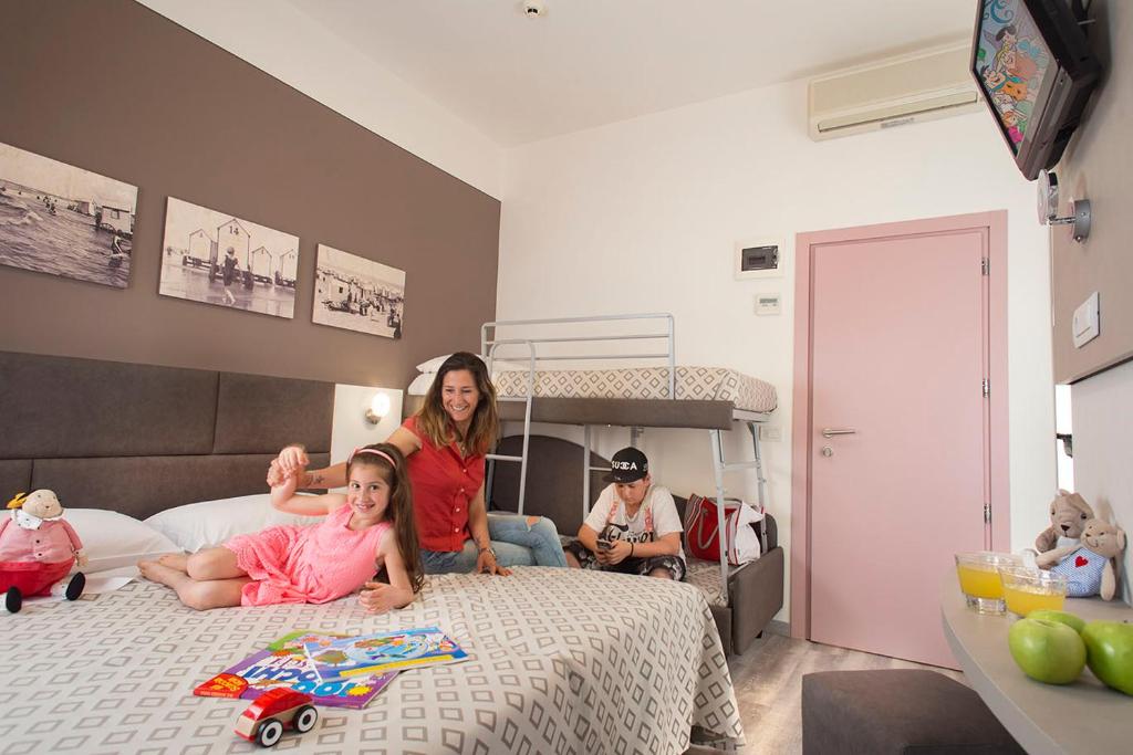 Děti v ubytování Hotel Marcus