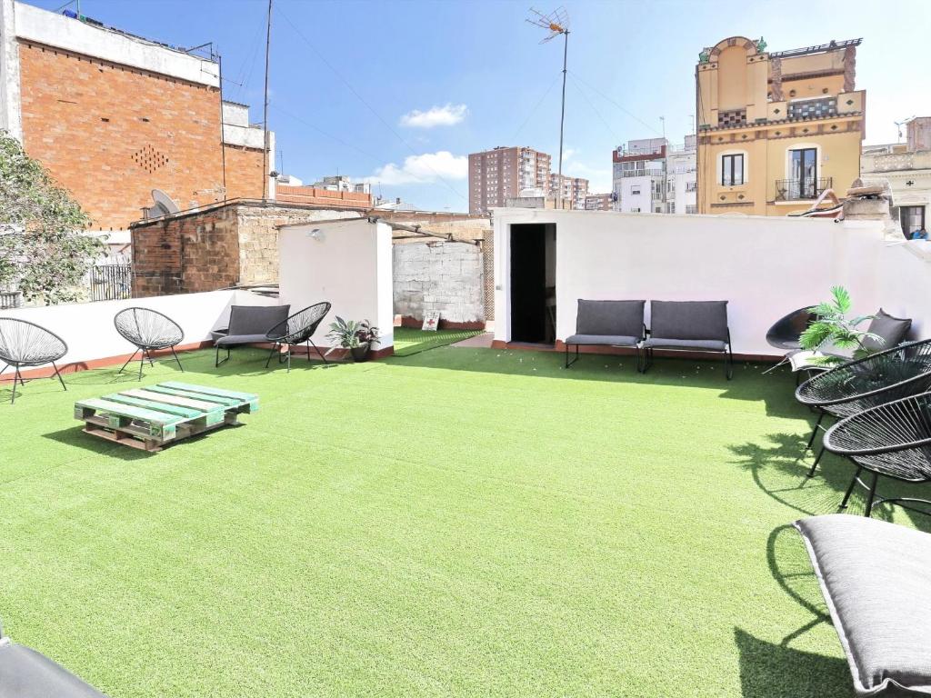 Zahrada ubytování Casa nanit apt c