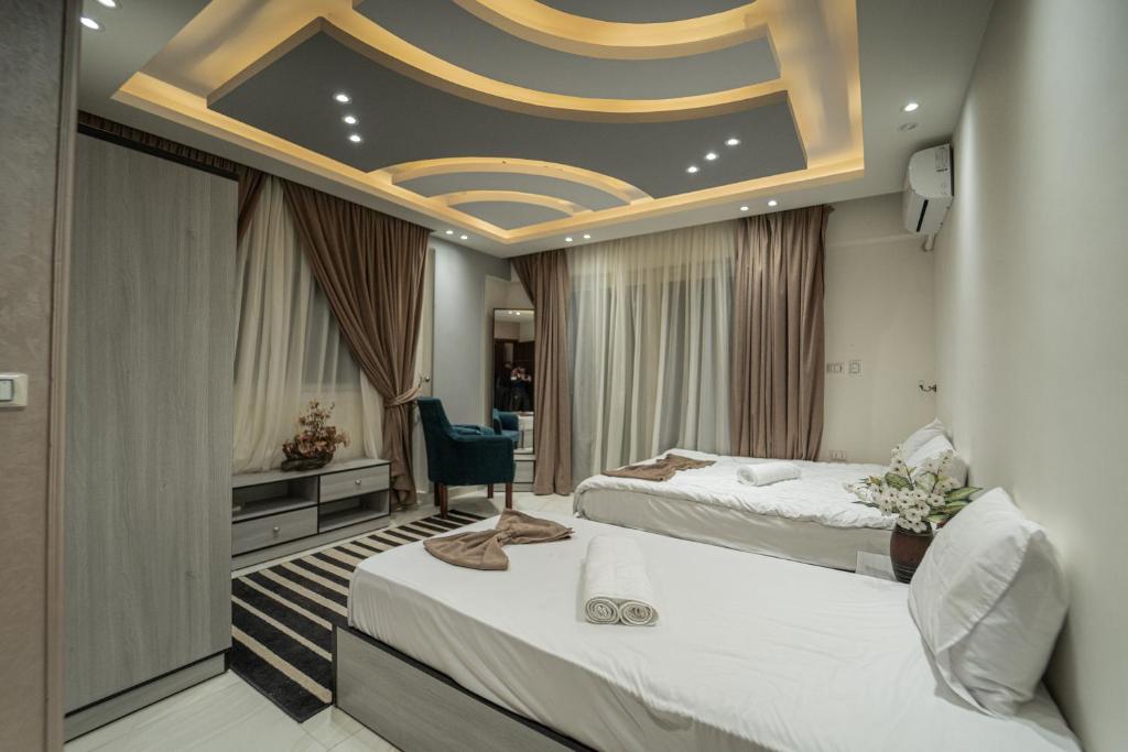 Gardenia Inn - Chambre Double Avec Vue Pyramides