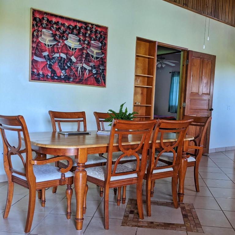 Posezení v ubytování Seaside Inn Roatan