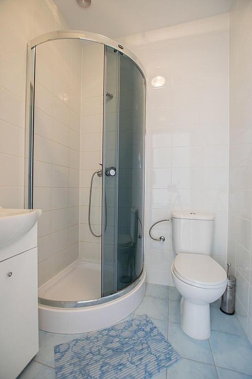 Kúpeľňa v ubytovaní Villa Słoneczko