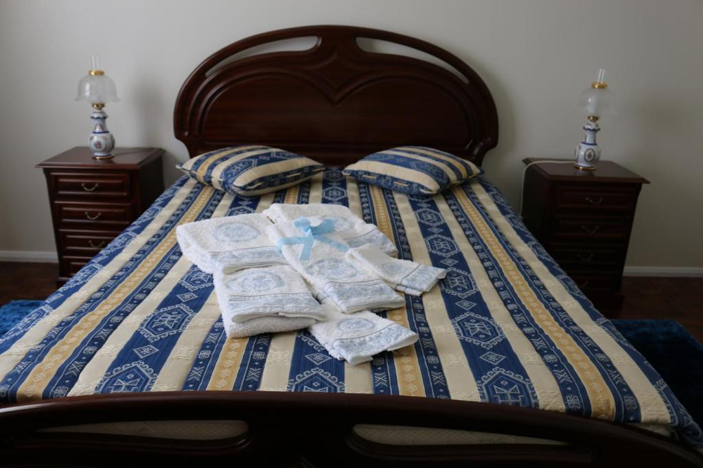 Postel nebo postele na pokoji v ubytování Casa Buzina
