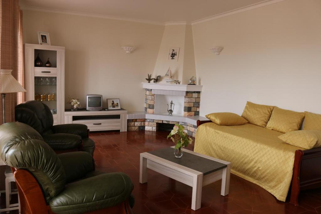 Posezení v ubytování Casa Buzina