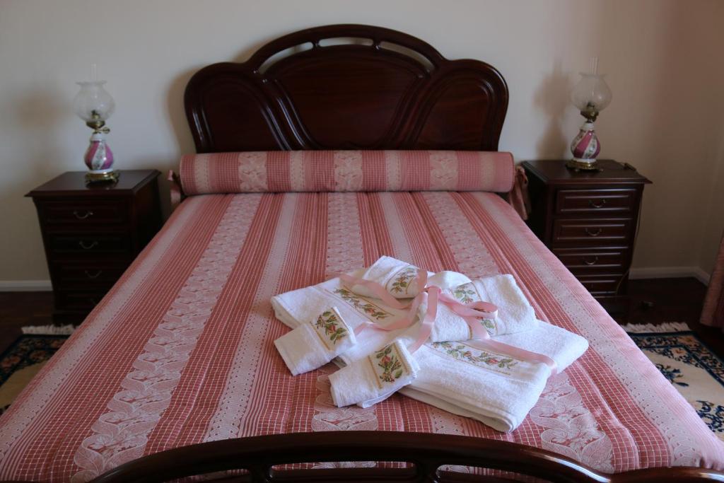 Postel nebo postele na pokoji v ubytování Casa Buzina