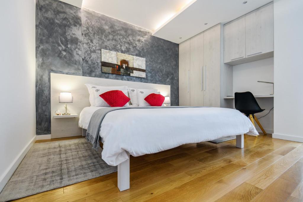 Posteľ alebo postele v izbe v ubytovaní Windrose Design Apartments