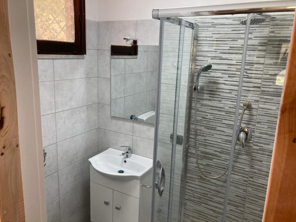 Łazienka w obiekcie Villa Gioia relax immersi nel verde