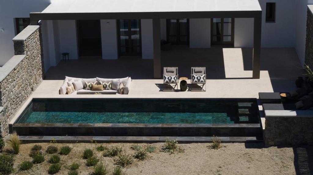 Bazén v ubytování Bonzoe Suites & Villas nebo v jeho okolí