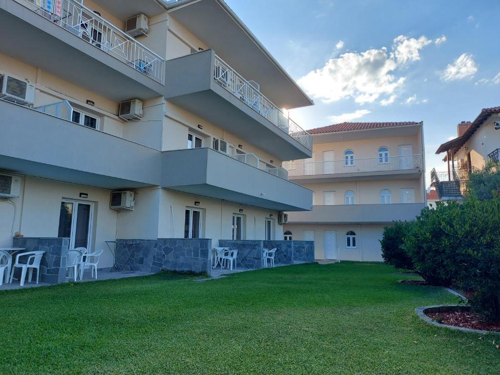 Budova, v ktorej sa apartmánový hotel nachádza