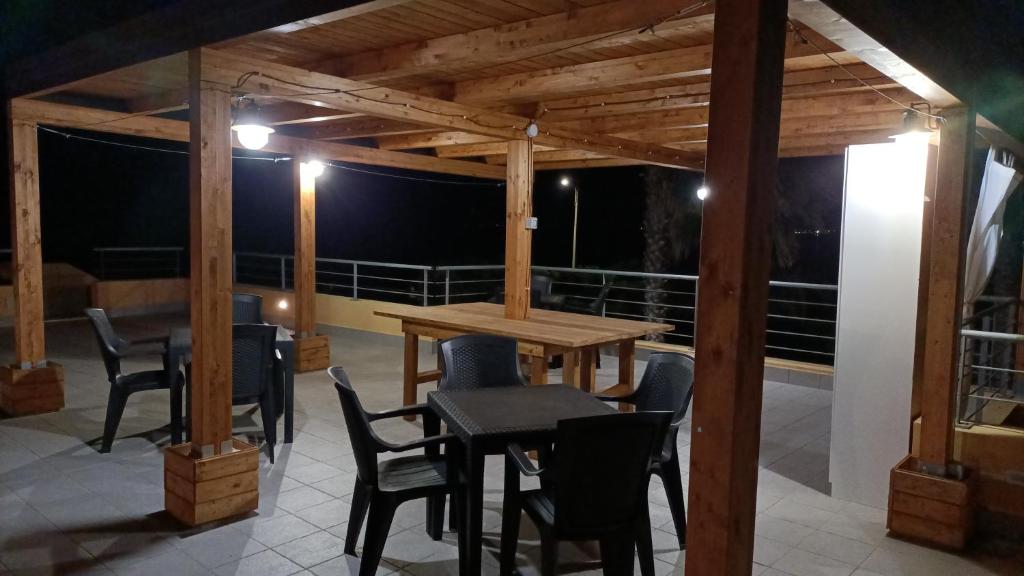 Balkón alebo terasa v ubytovaní B&B Sale e Sole sul Mare
