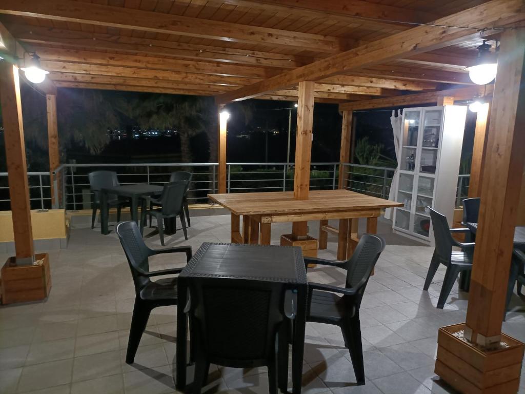 Balkón alebo terasa v ubytovaní B&B Sale e Sole sul Mare