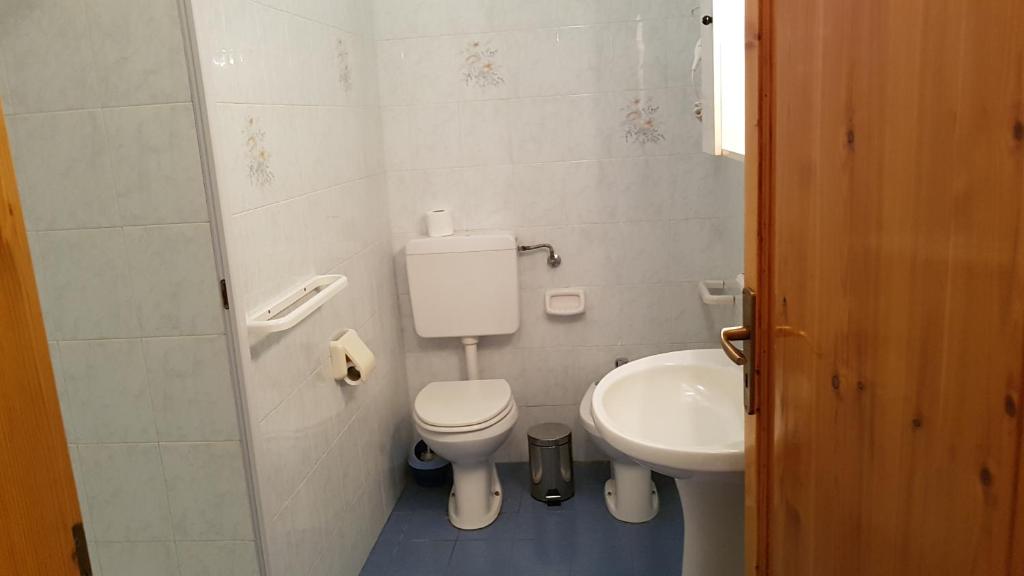 Koupelna v ubytování Casa Vittorio B&b