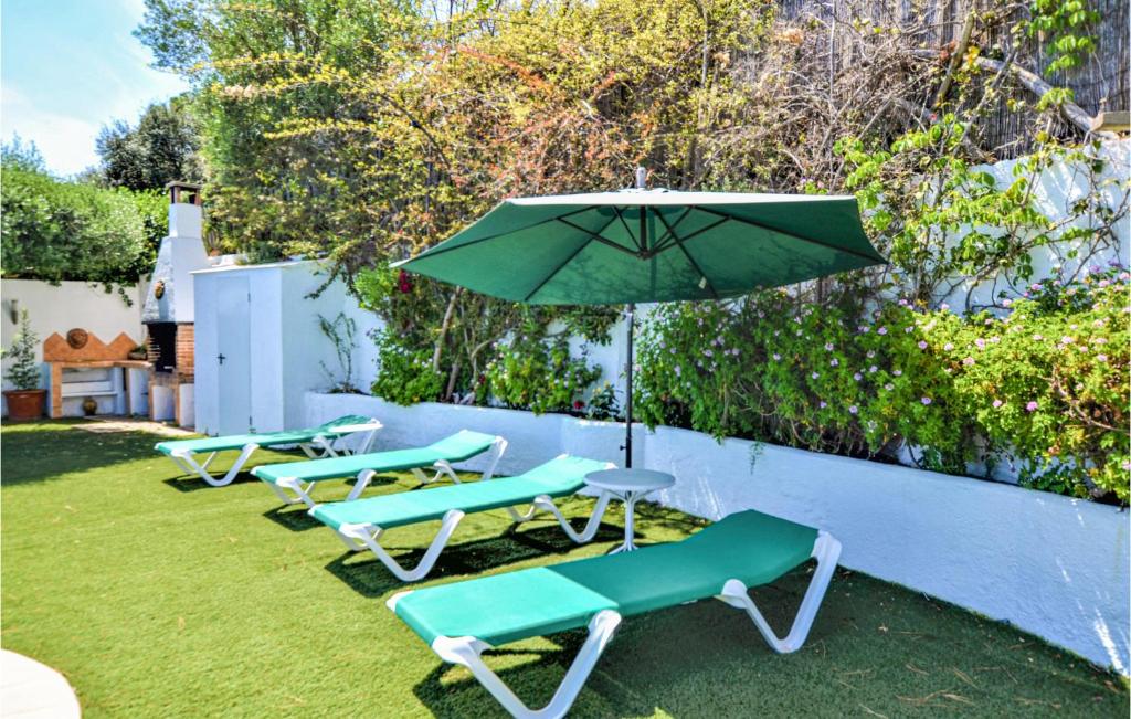 A garden outside Lovely Home In Lloret Del Mar