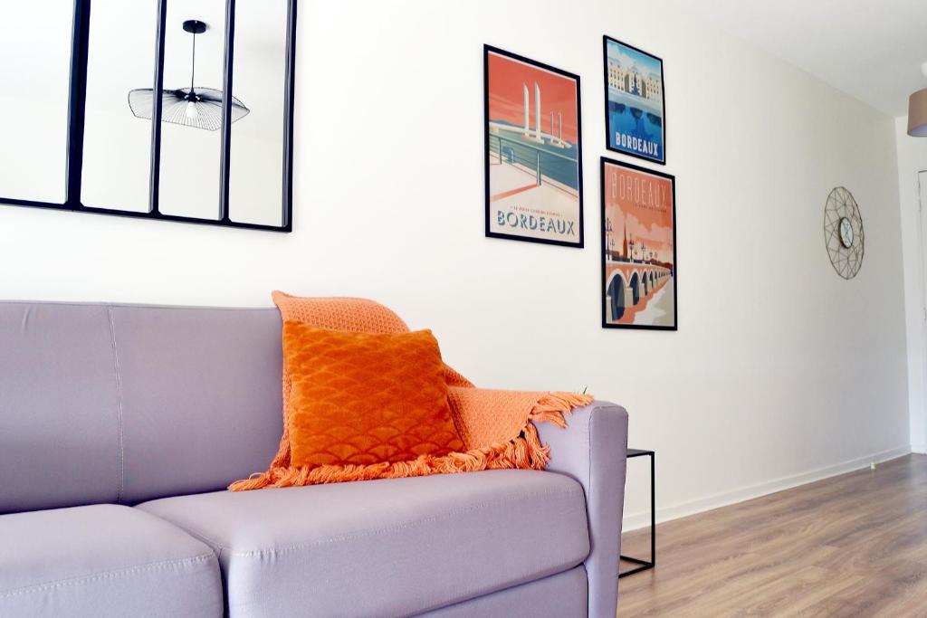 Studio Belle vue Bordeaux - Parking privé - Netflix - Tram A - Estudio Con Balcón