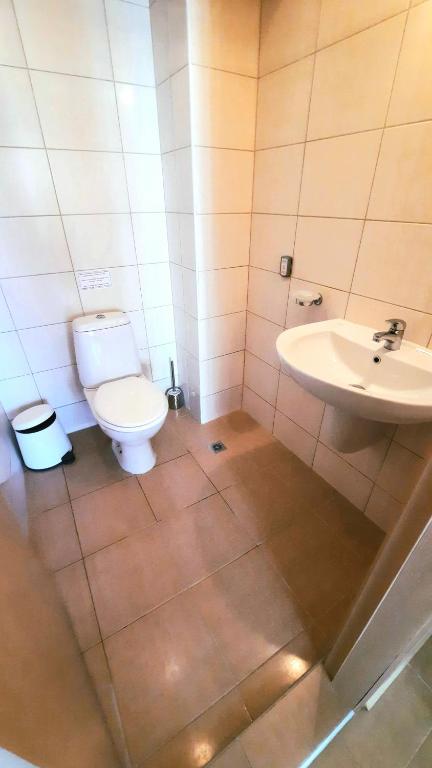 Koupelna v ubytování Obzor Beach Resort Apartment G-109