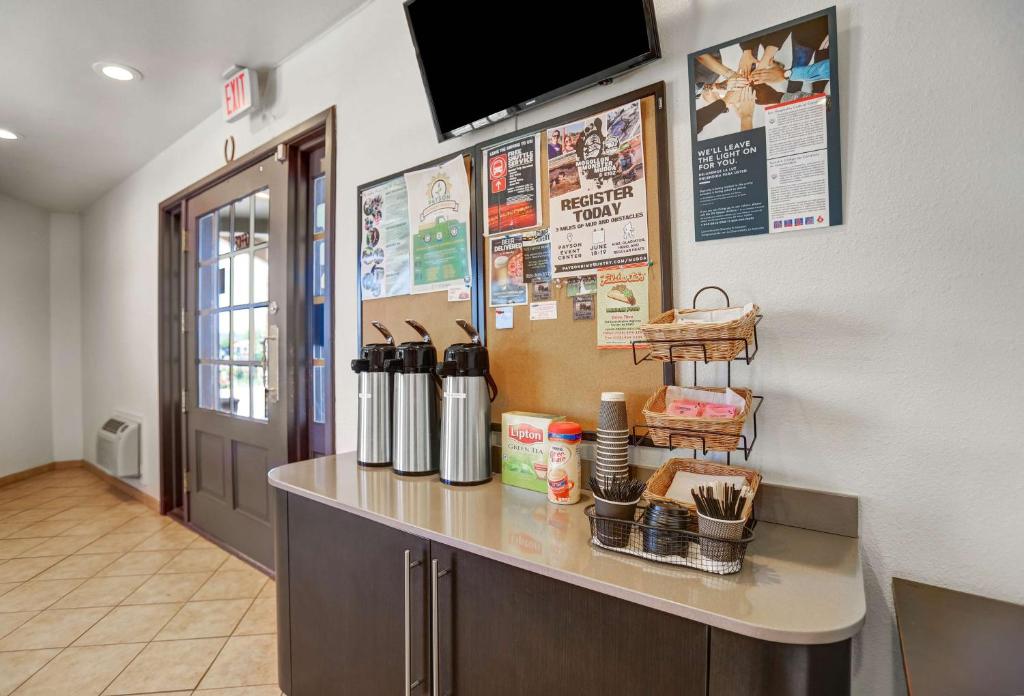 Příslušenství pro přípravu čaje a kávy v ubytování Motel 6-Payson, AZ