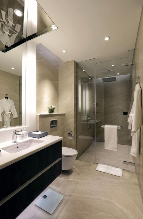 Koupelna v ubytování Makati Diamond Residences