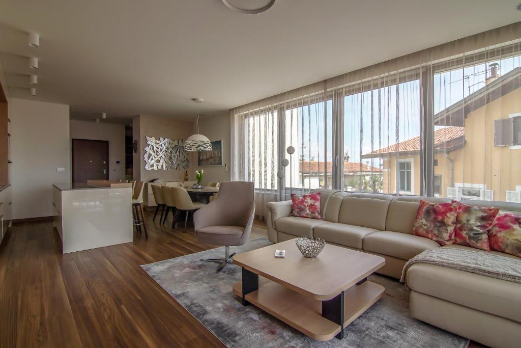 Posezení v ubytování VITA, Luxury Apartments Opatija