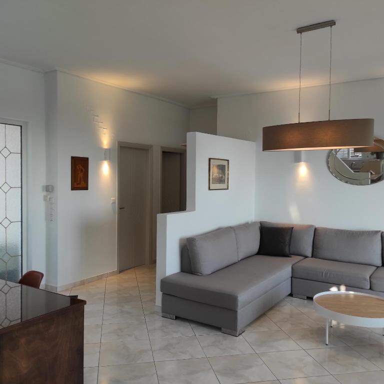 Posezení v ubytování Sea Breeze Villa