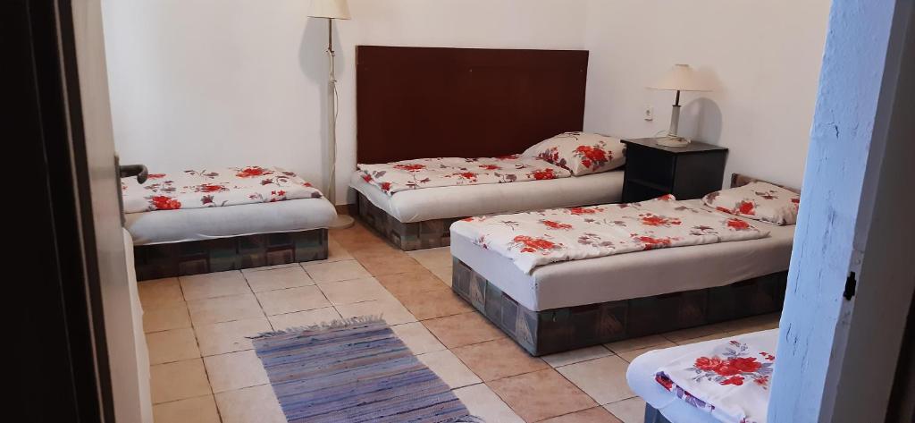 Postel nebo postele na pokoji v ubytování Aqua Hostel