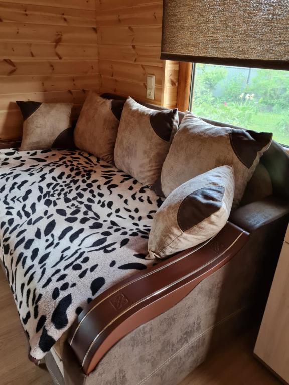 Postel nebo postele na pokoji v ubytování Pie Anninas