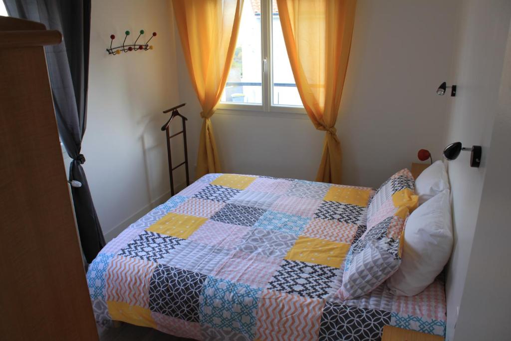 Postel nebo postele na pokoji v ubytování HippoLits