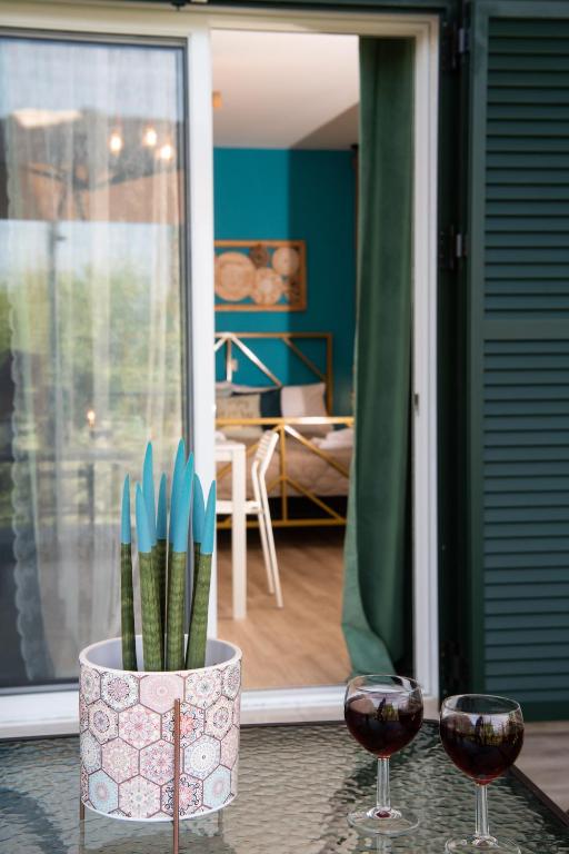 Балкон или терраса в Casa De Blue