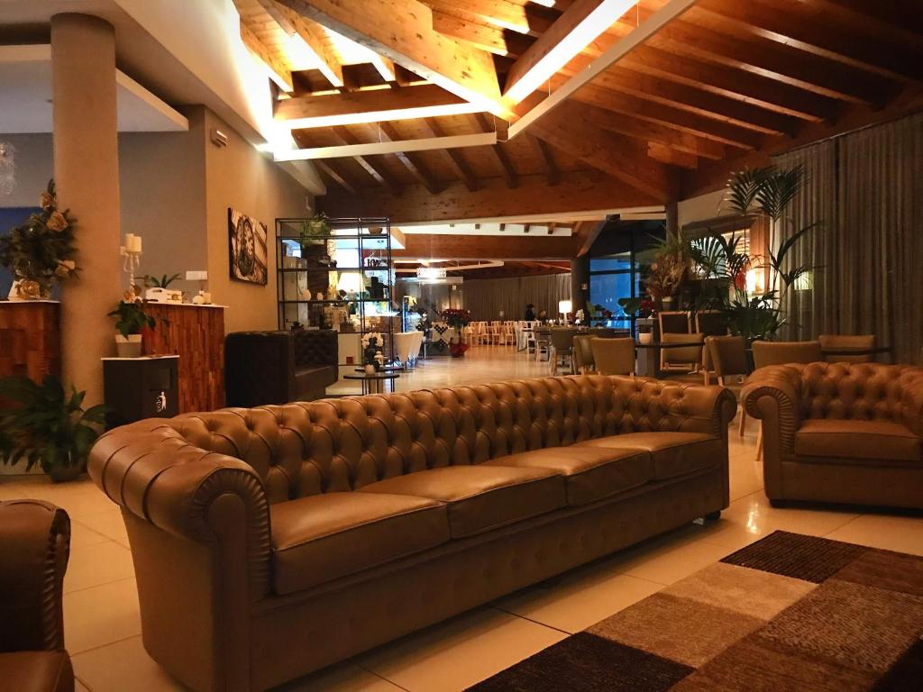 Część wypoczynkowa w obiekcie Villa Clorè Hotel & Spa