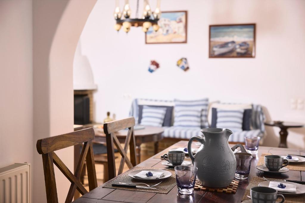 Posezení v ubytování Cinco Suites