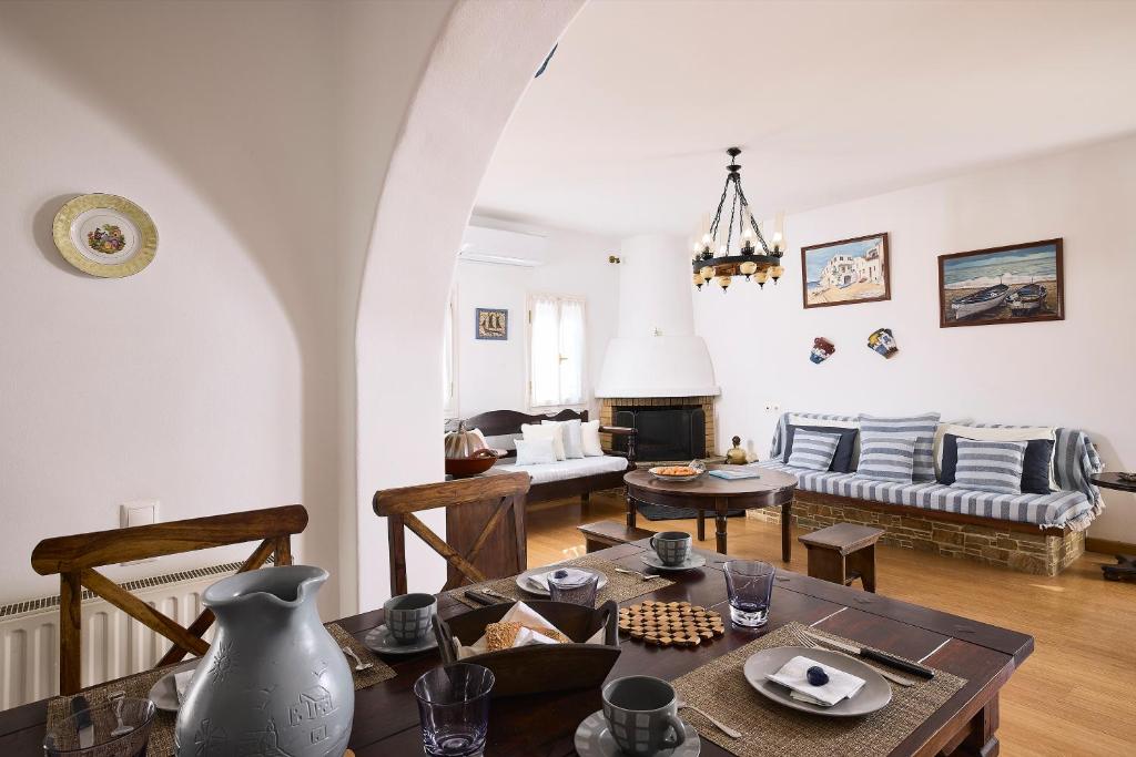 Posezení v ubytování Cinco Suites
