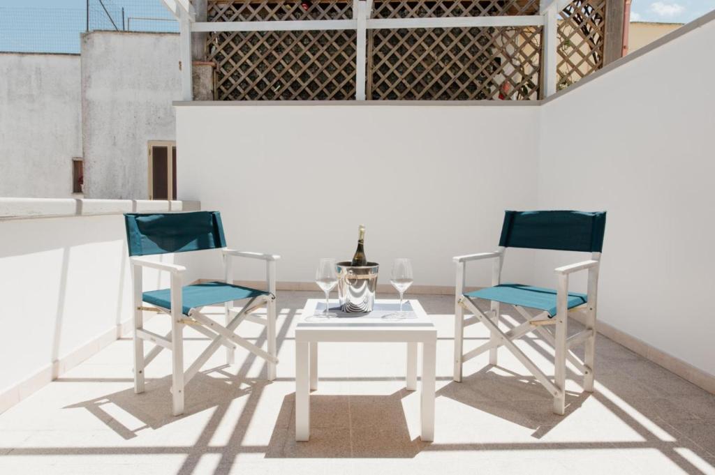 Balkon lub taras w obiekcie B&B Castello Otranto