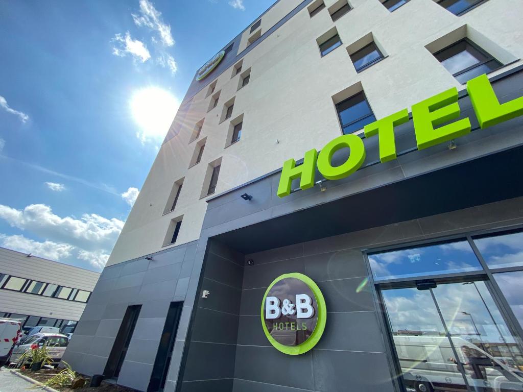 Certifikát, hodnocení, plakát nebo jiný dokument vystavený v ubytování B&B HOTEL Clermont-Ferrand A71-A75 La Méridienne