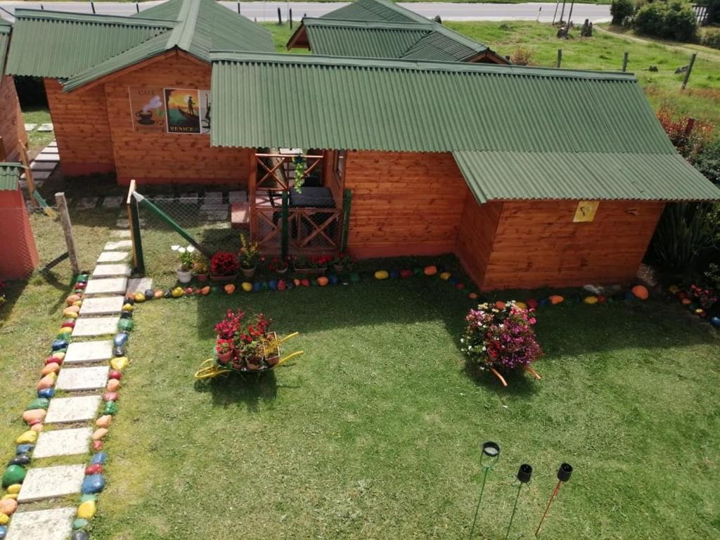 Zahrada ubytování Guatavita Campestre Suites
