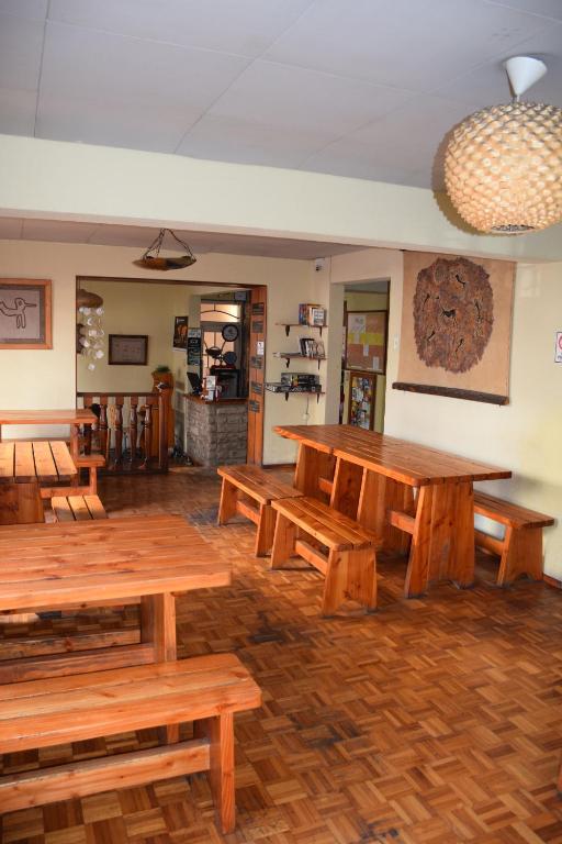 Restaurace v ubytování Backpacker's Hostel Iquique
