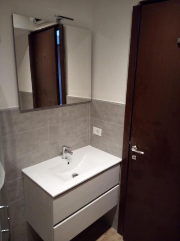 Koupelna v ubytování Res. Marilleva 1400 Apt.Solandra