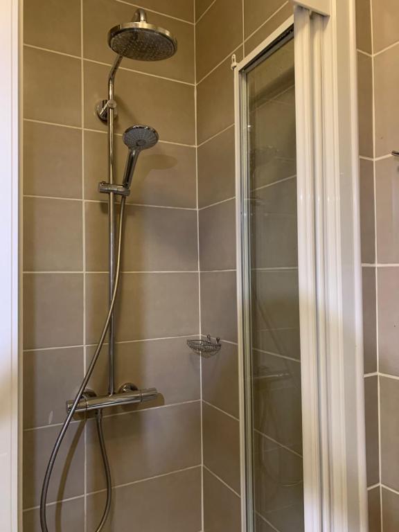 Koupelna v ubytování Hotel Azur