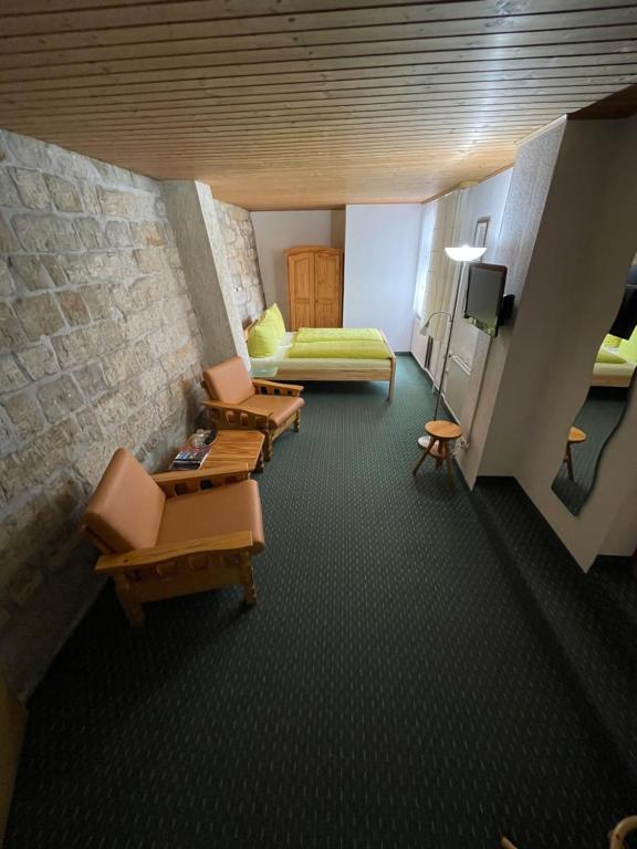 Posezení v ubytování Hotel Garni „zum Bären“