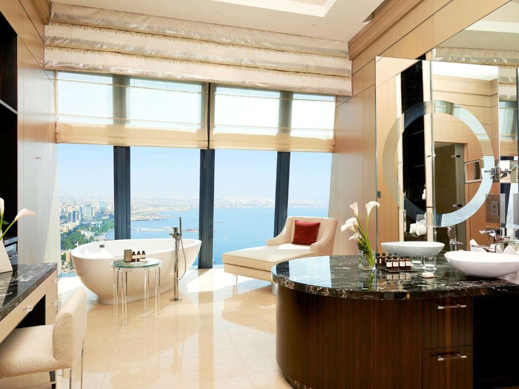 Gallery image of Fairmont Baku, Flame Towers in Baku