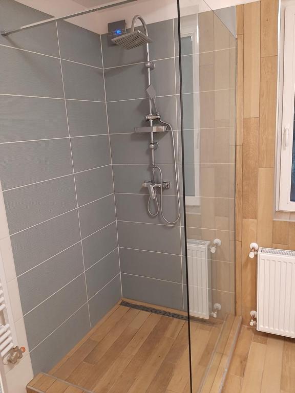 Koupelna v ubytování Admiral Apartman Makó