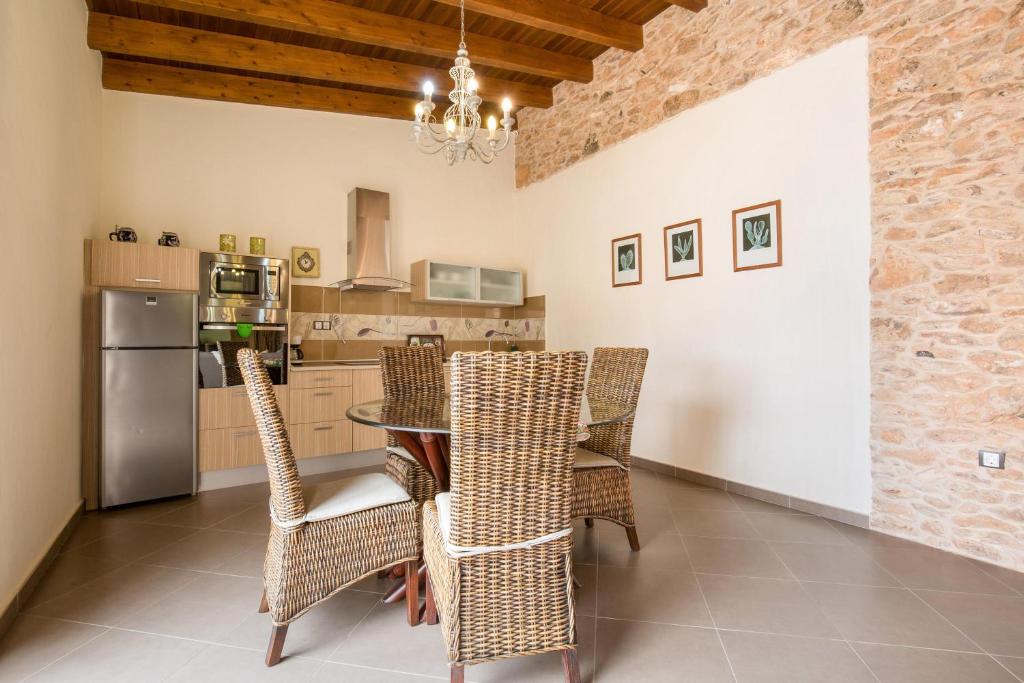 Kuchyň nebo kuchyňský kout v ubytování Casa Rural La Morisca