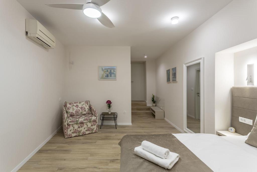 Koupelna v ubytování COR ROOMS