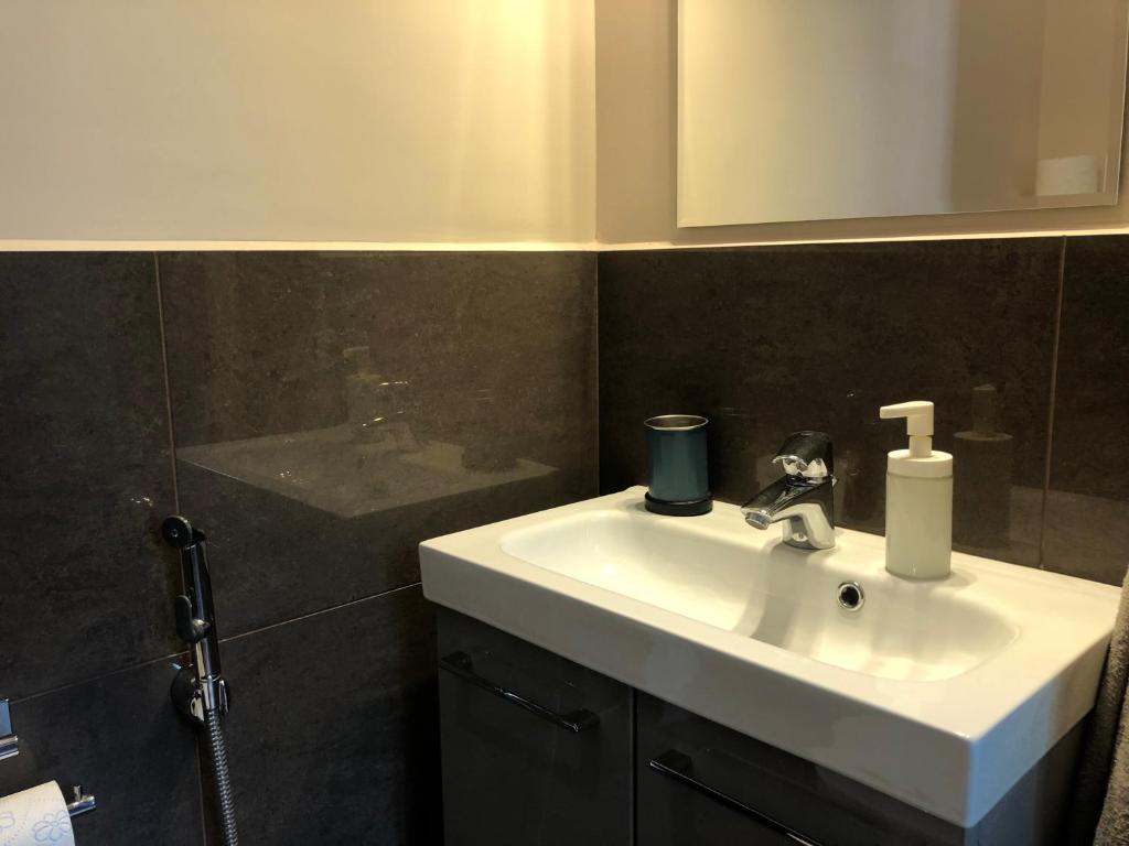 Koupelna v ubytování #VisitLublin Apartments City Center Narutowicza