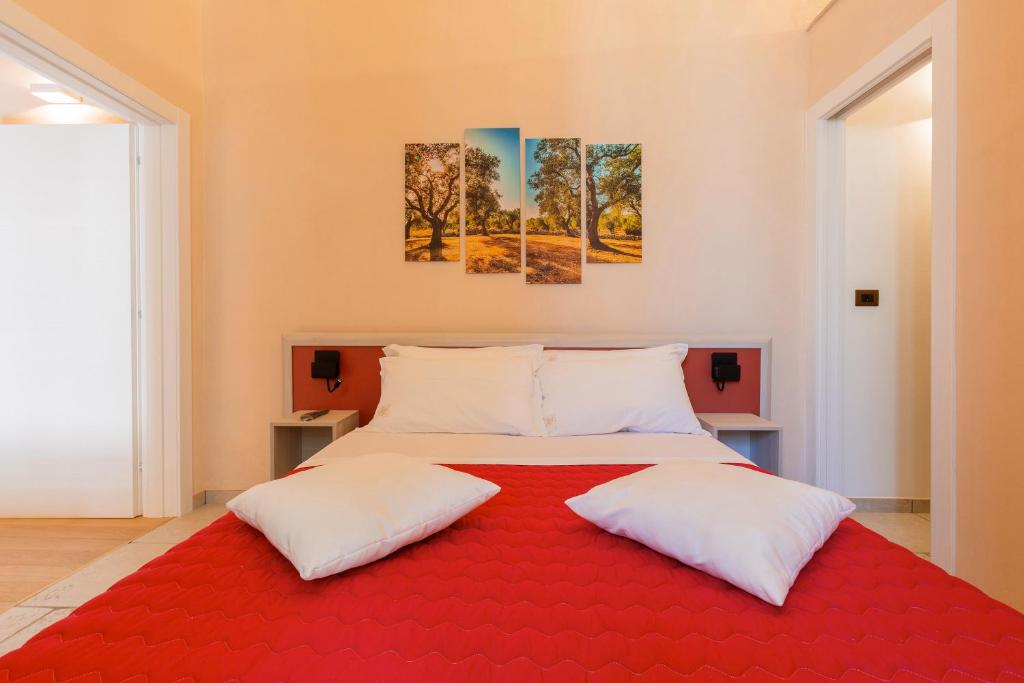 Postel nebo postele na pokoji v ubytování Terrae Rooms Rental