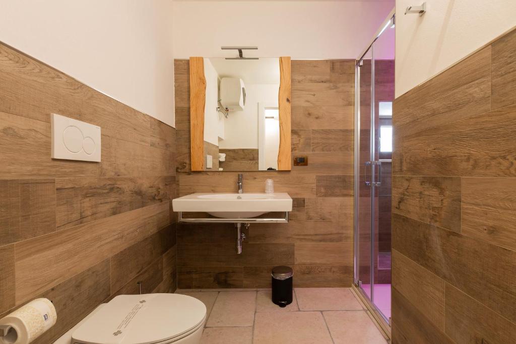 Koupelna v ubytování Terrae Rooms Rental